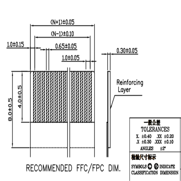 fpc连接器0.5mm